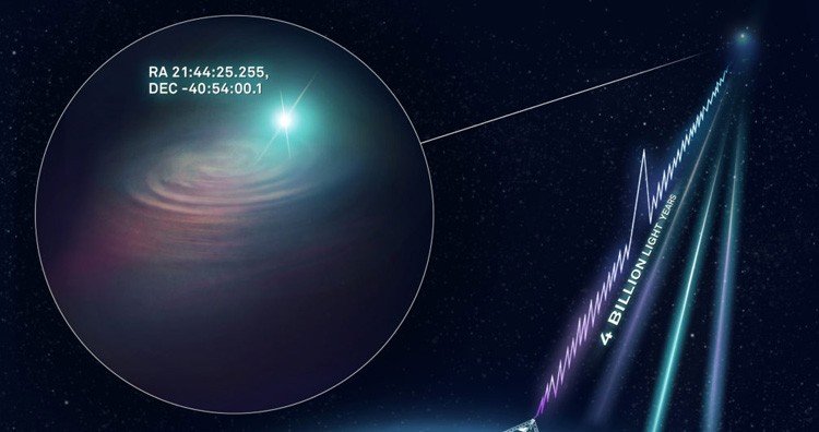 El radiotelescopio detecta una rápida ráfaga de radio