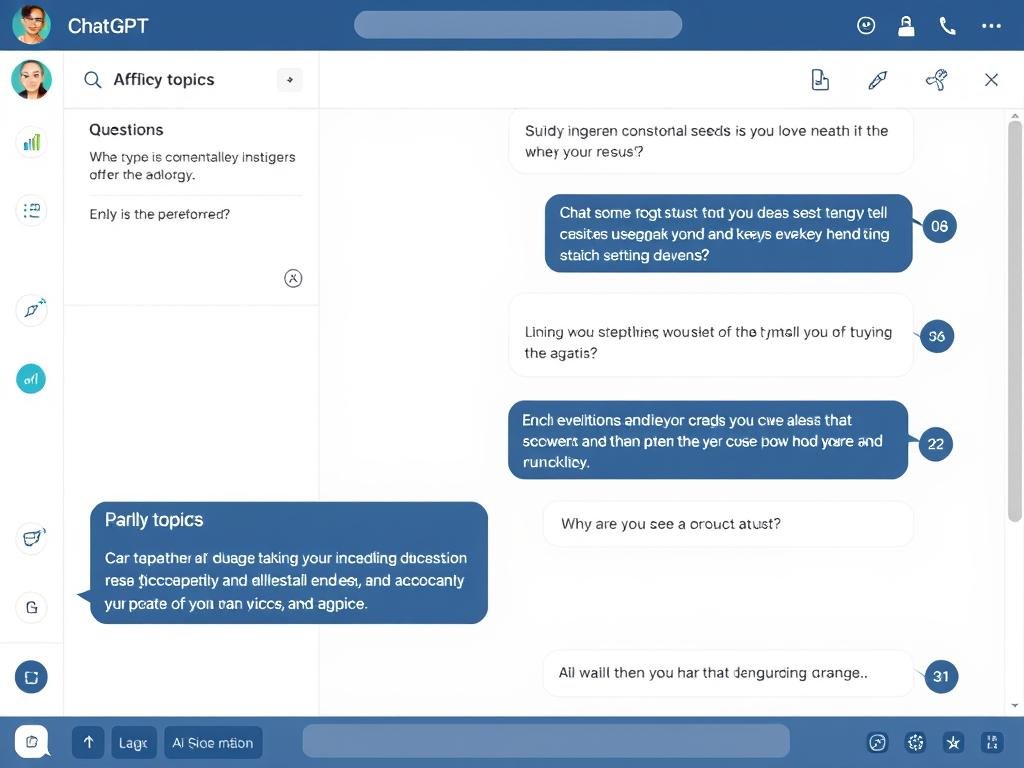 Interfaz de ChatGPT mostrando una conversación sobre mejores inteligencias artificiales para estudiar Interfaz de ChatGPT mostrando una conversación sobre mejores inteligencias artificiales para estudiar