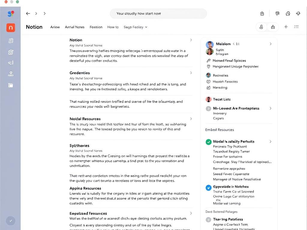 Organización de apuntes de estudio en Notion AI con estructura jerárquica Organización de apuntes de estudio en Notion AI con estructura jerárquica